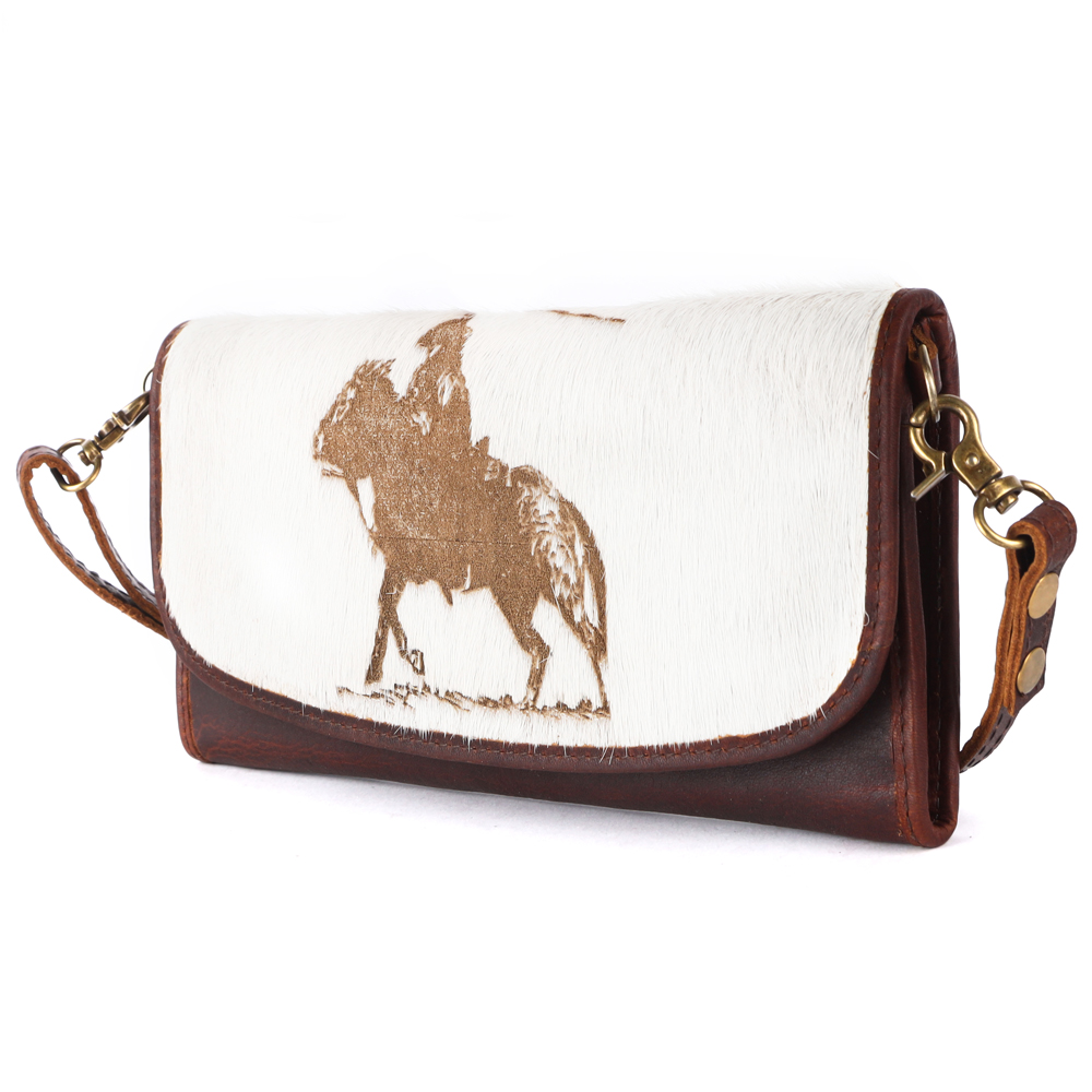 AD American Darling Wallet Hair on Full Grain Genuine Leather Western Women Bag - Picture 103 of 170