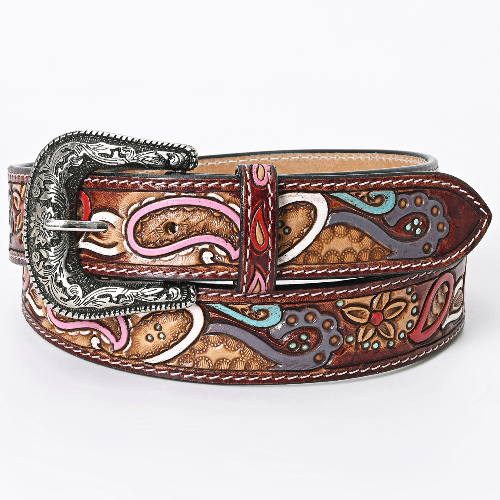 AD American Darling schön handgefertigter echter amerikanischer Ledergürtel Herren - Bild 4 von 80