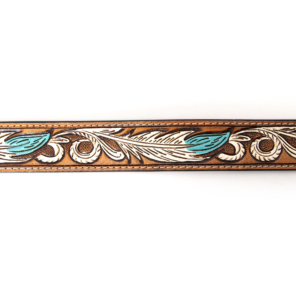 AD American Darling schön handgefertigter echter amerikanischer Ledergürtel Herren - Bild 18 von 80