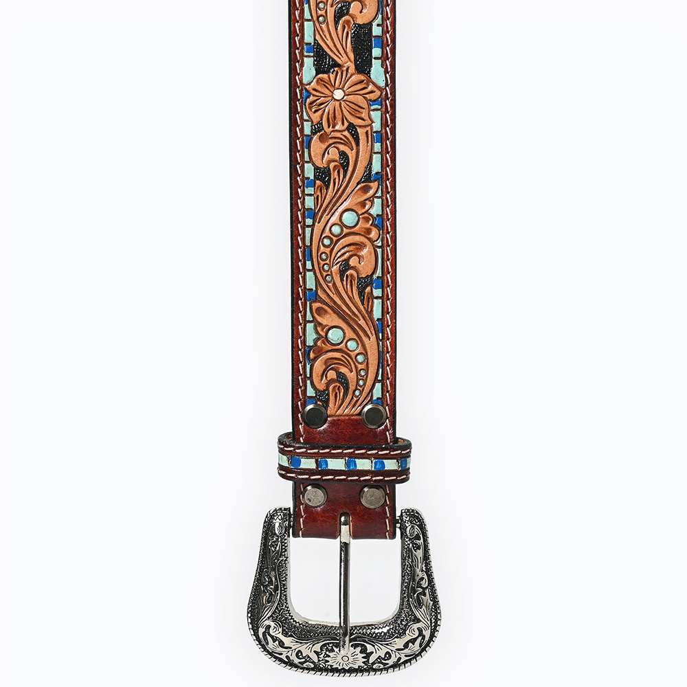 AD American Darling schön handgefertigter echter amerikanischer Ledergürtel Herren - Bild 40 von 80