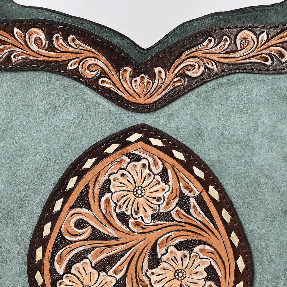 AD American Darling Cross Body Hand Tooled Genuine Leather Western Women Bag - Picture 18 of 36