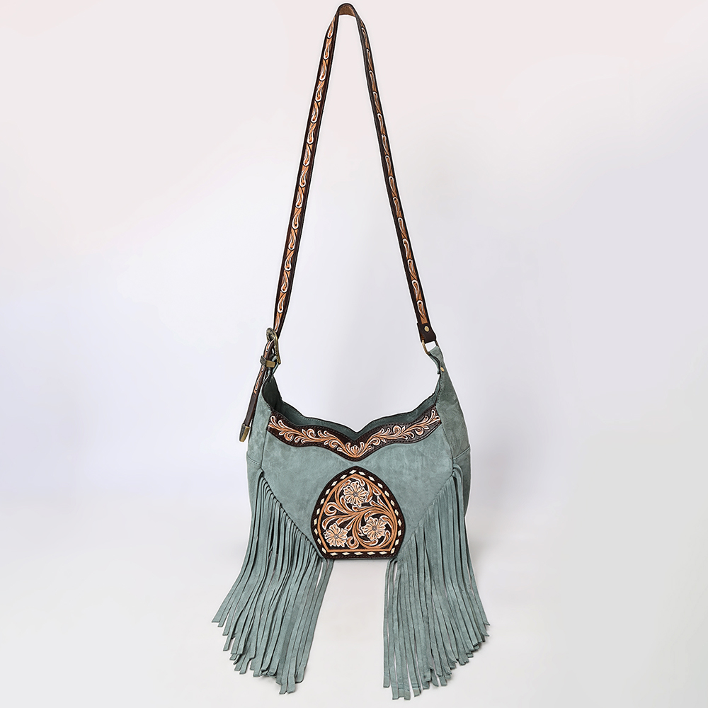 AD American Darling Cross Body Hand Tooled Genuine Leather Western Women Bag - Picture 18 of 41