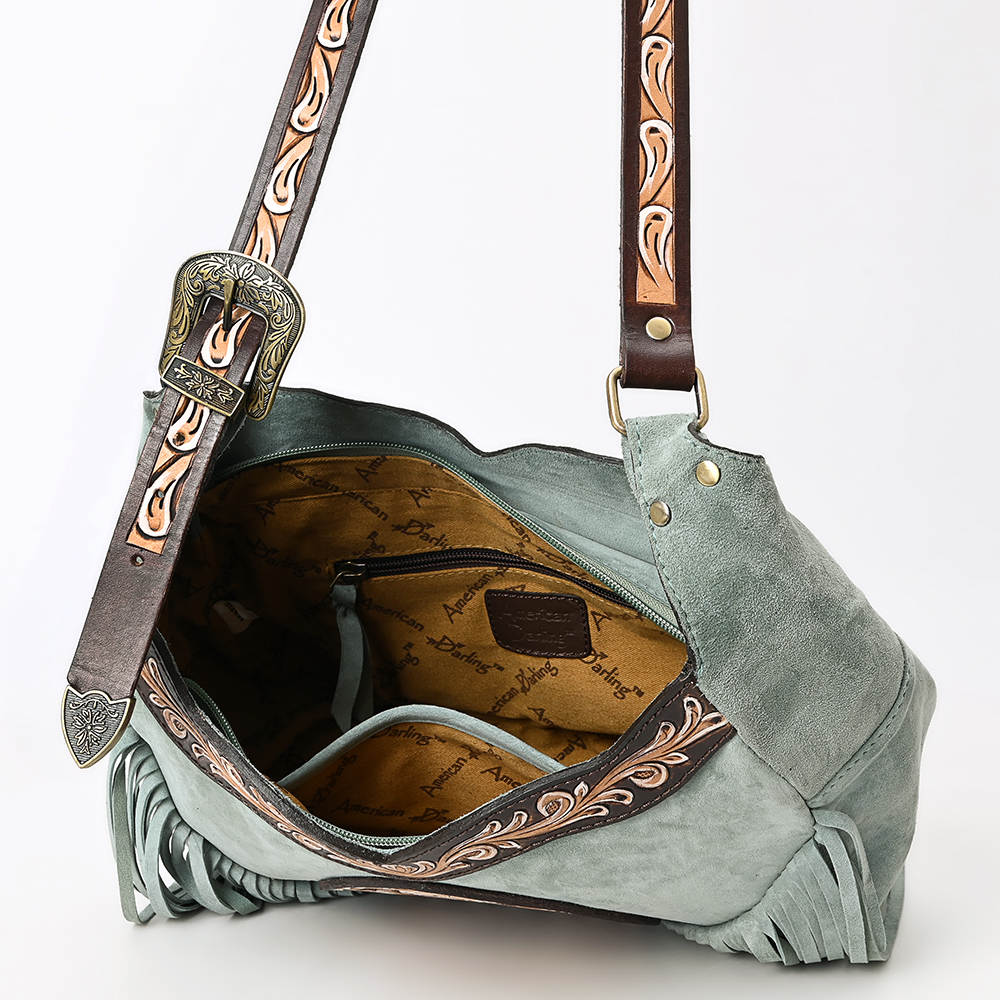 AD American Darling Cross Body Hand Tooled Genuine Leather Western Women Bag - Picture 21 of 36