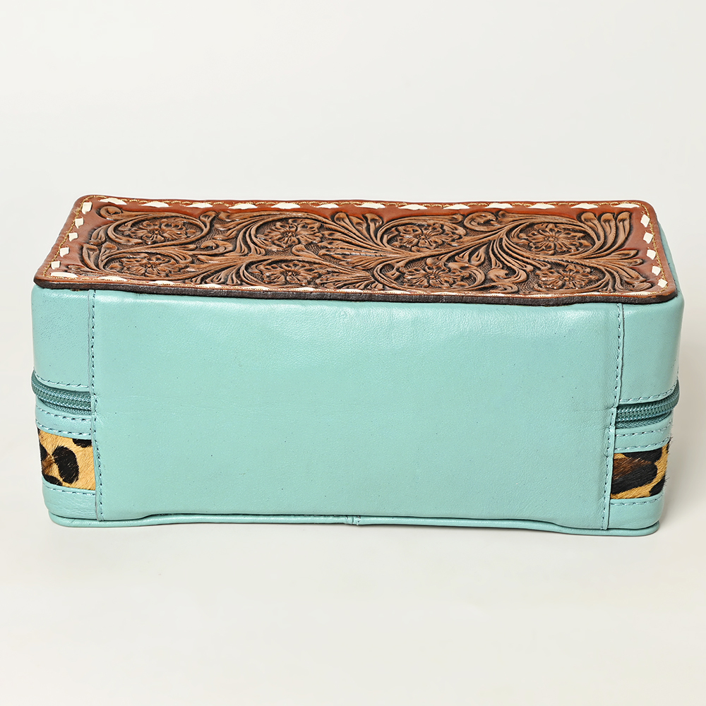 Estuche de joyería AD American Darling peinado a mano cuero genuino occidental - Imagen 18 de 20