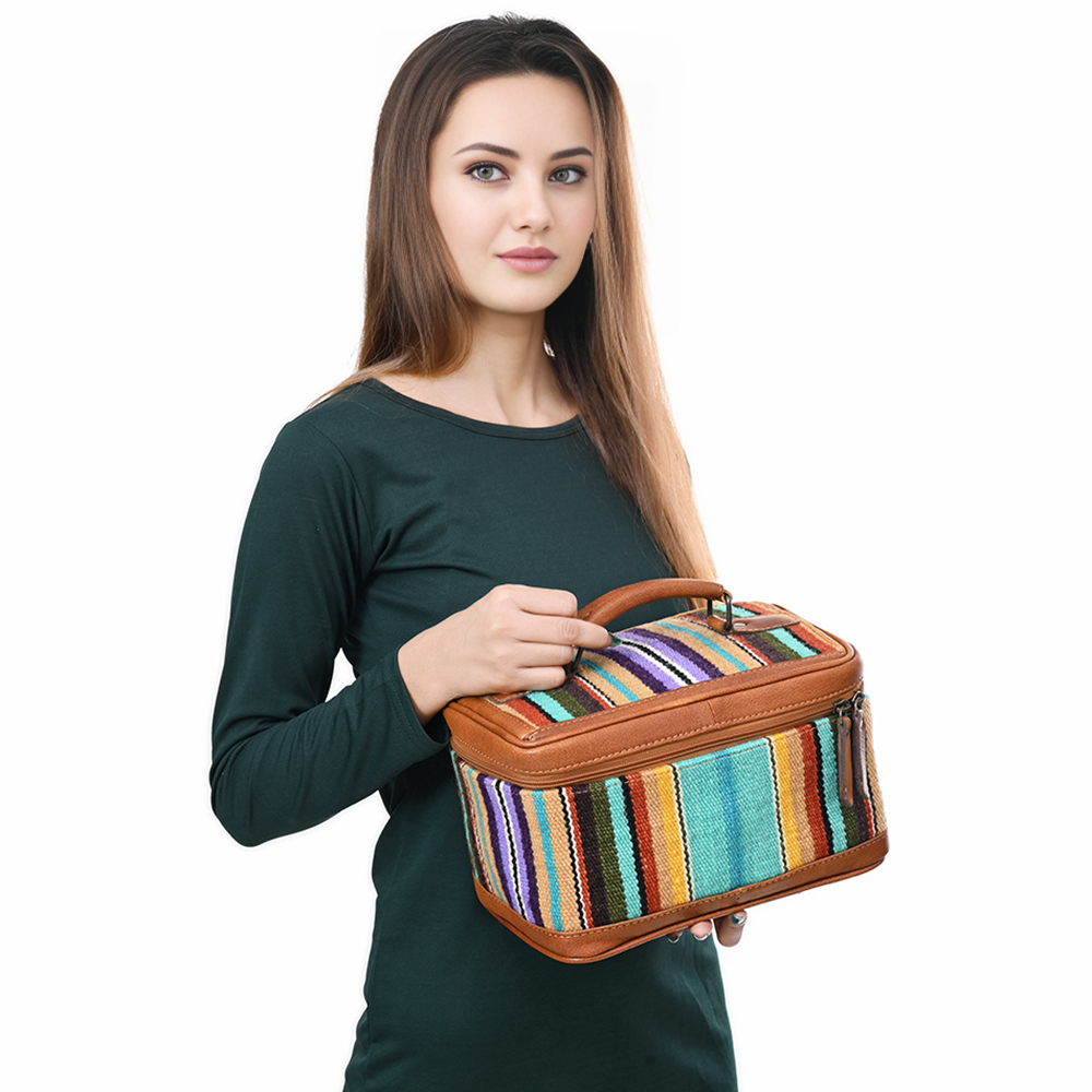 AD American Darling Bolsa Sillín Manta Cuero Genuino Mujer Bolso Western - Imagen 7 de 39