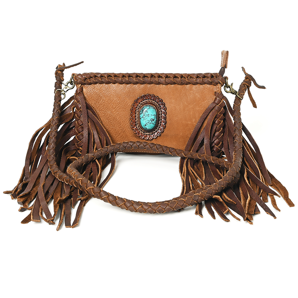 AD American Darling Cross Body Full Grain Genuine Leather Western Women Bag - Picture 22 of 32