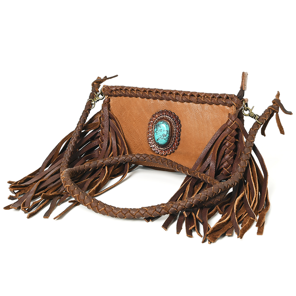 AD American Darling Cross Body Full Grain Genuine Leather Western Women Bag - Picture 21 of 32