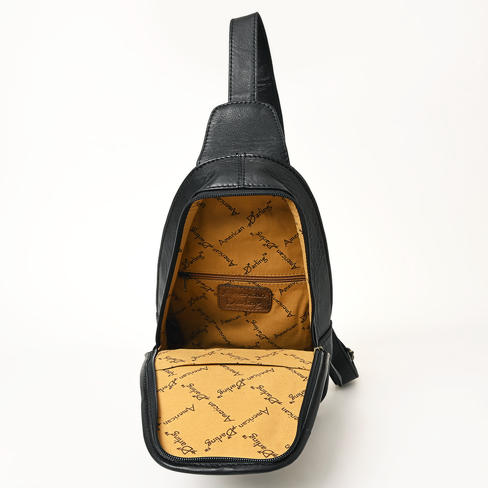 AD American Darling Sling Manta de cuero genuino para mujer - Imagen 16 de 102