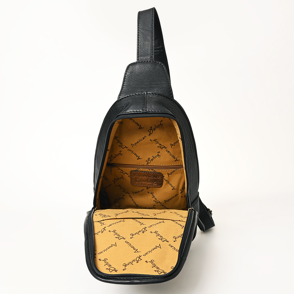AD American Darling Sling Manta de cuero genuino para mujer - Imagen 24 de 102