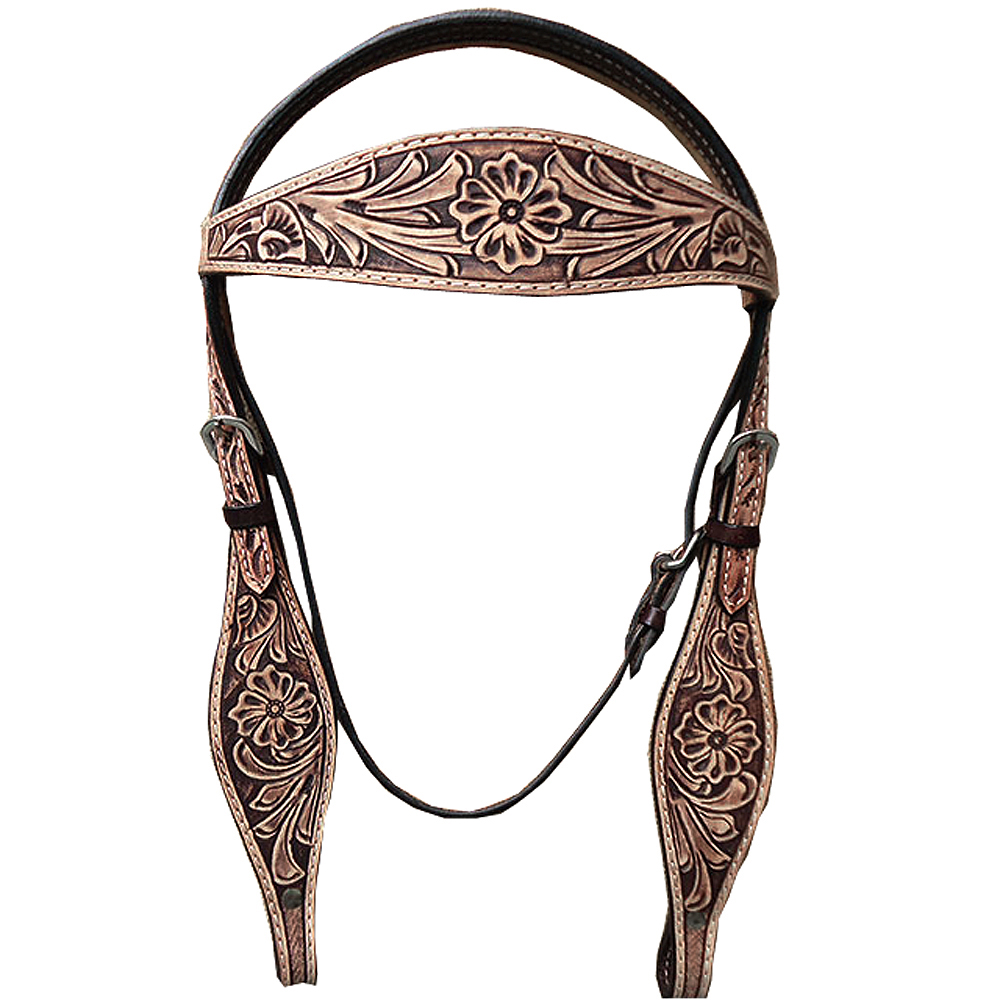 BH HILASON Western Horse Headstall Breast Collar Set Tack Genuine American - Picture 188 of 247