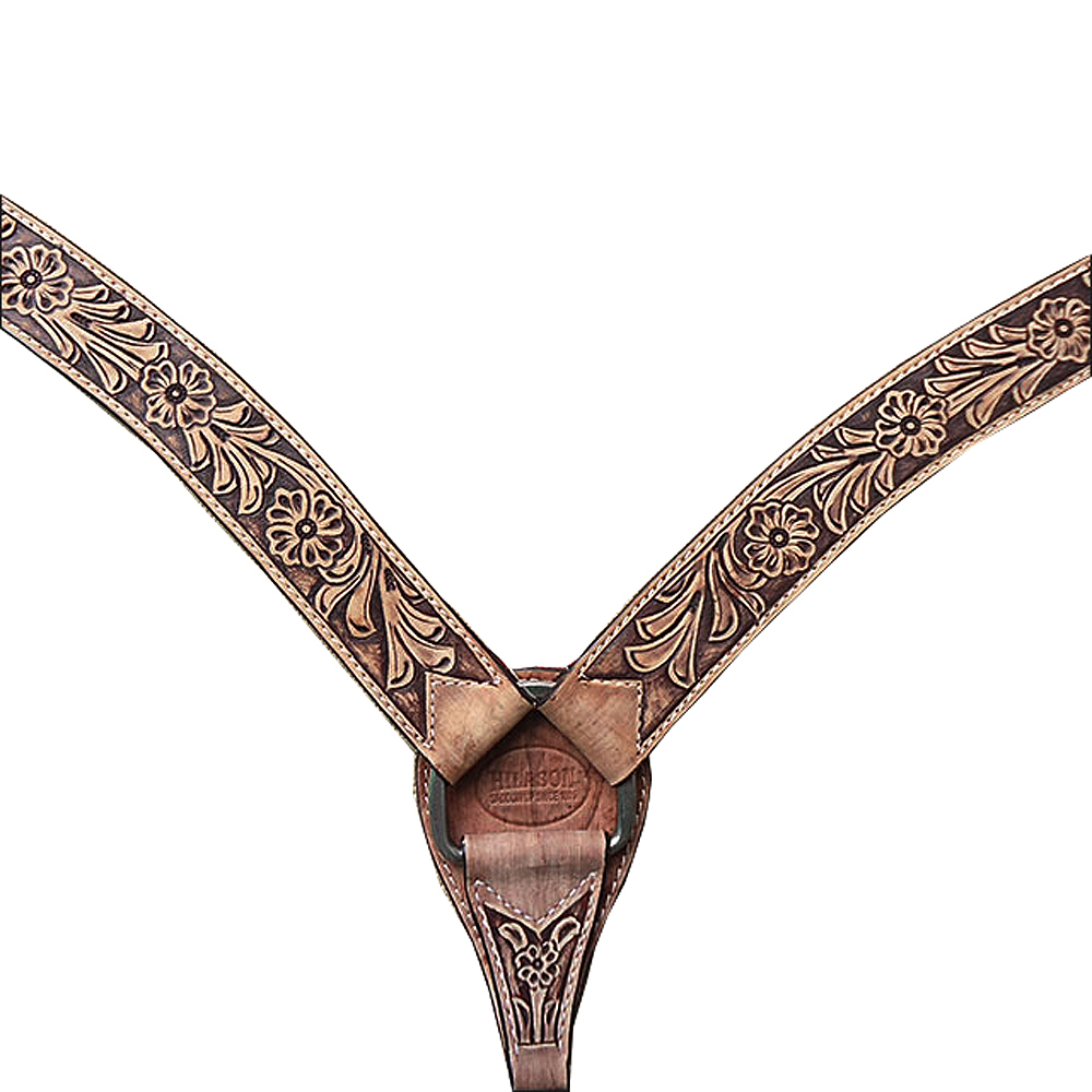 BH HILASON Western Horse Headstall Breast Collar Set Tack Genuine American - Picture 191 of 247