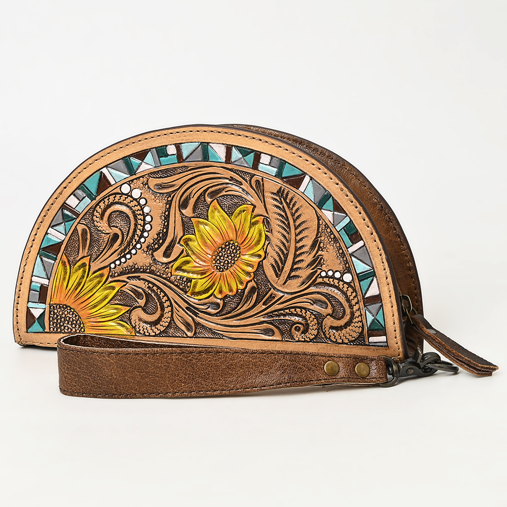 Bolso de mano occidental AD American Darling de cuero genuino para mujer - Imagen 12 de 32