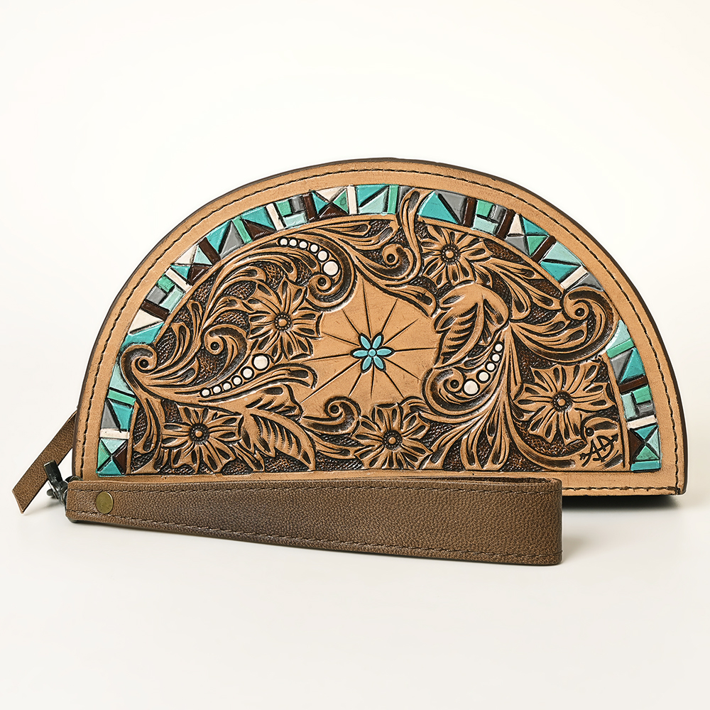 Bolso de mano occidental AD American Darling de cuero genuino para mujer - Imagen 9 de 32