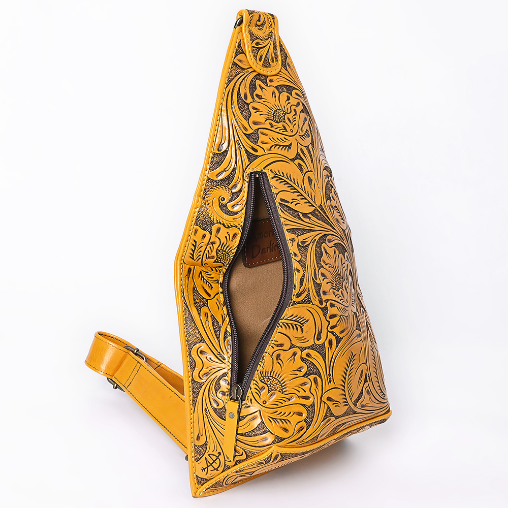 AD American Darling Sling Hand Tooled Genuine Leather Women Bag Western Handbag - Picture 32 of 39