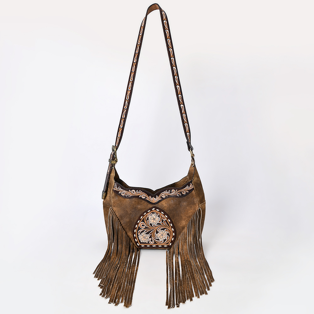 AD American Darling Cross Body Hand Tooled Genuine Leather Western Women Bag - Picture 12 of 41