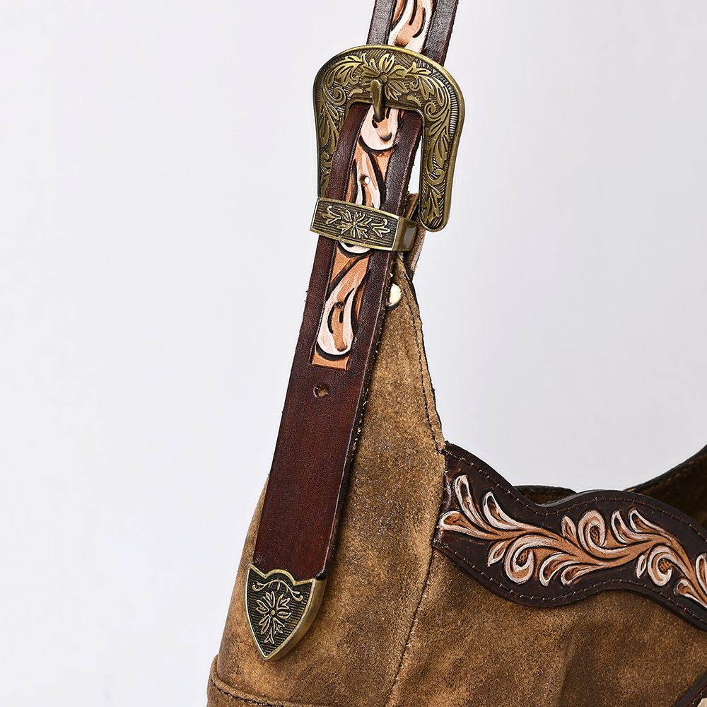 AD American Darling Cross Body Hand Tooled Genuine Leather Western Women Bag - Picture 13 of 41