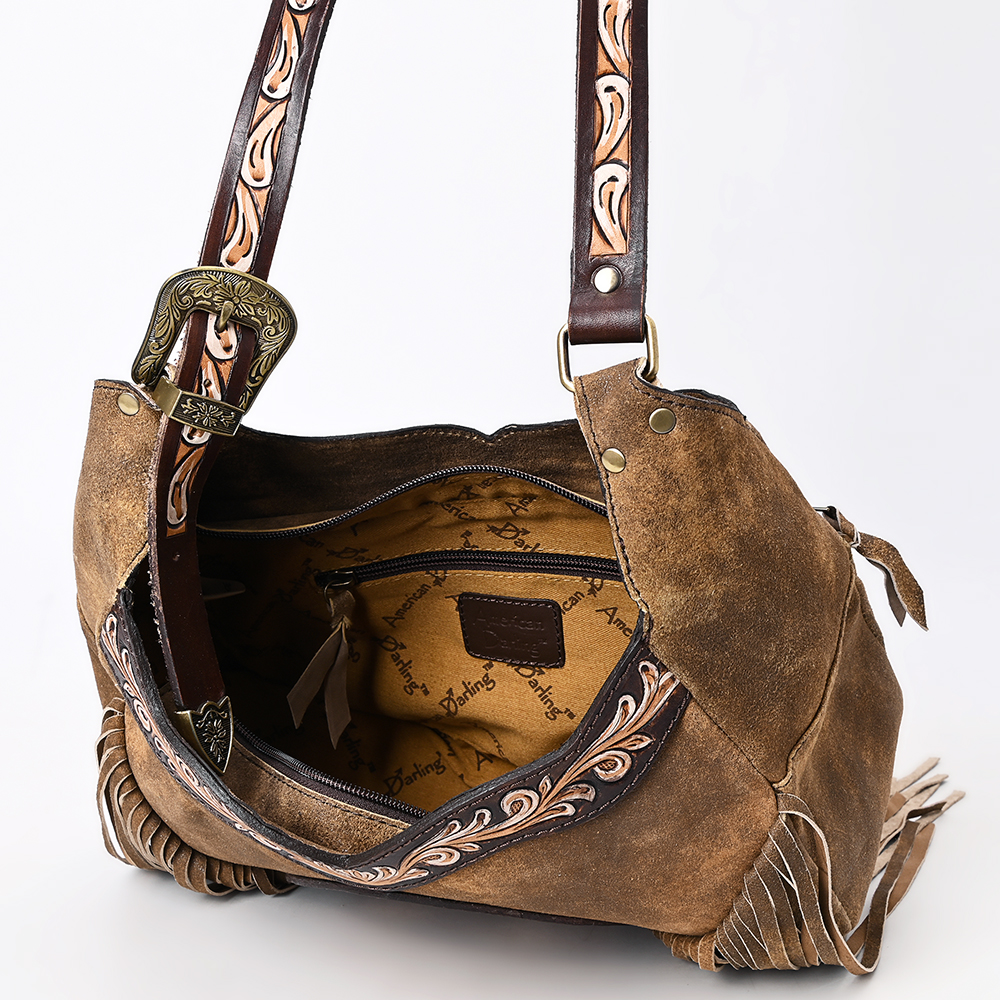 AD American Darling Cross Body Hand Tooled Genuine Leather Western Women Bag - Picture 14 of 36