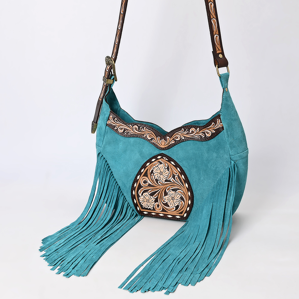 AD American Darling Cross Body Hand Tooled Genuine Leather Western Women Bag - Picture 30 of 36