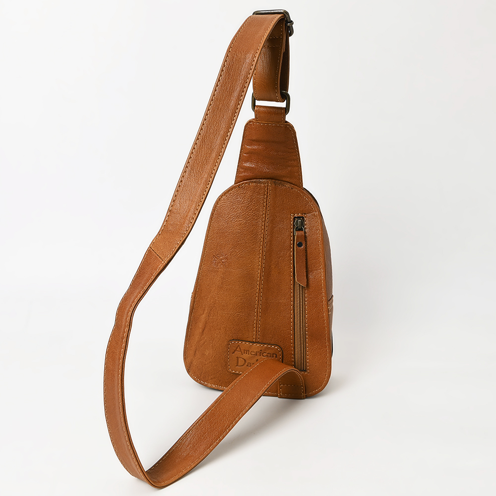 AD American Darling Sling borsa da donna in vera pelle lavorata a mano borsa western - Foto 18 di 48