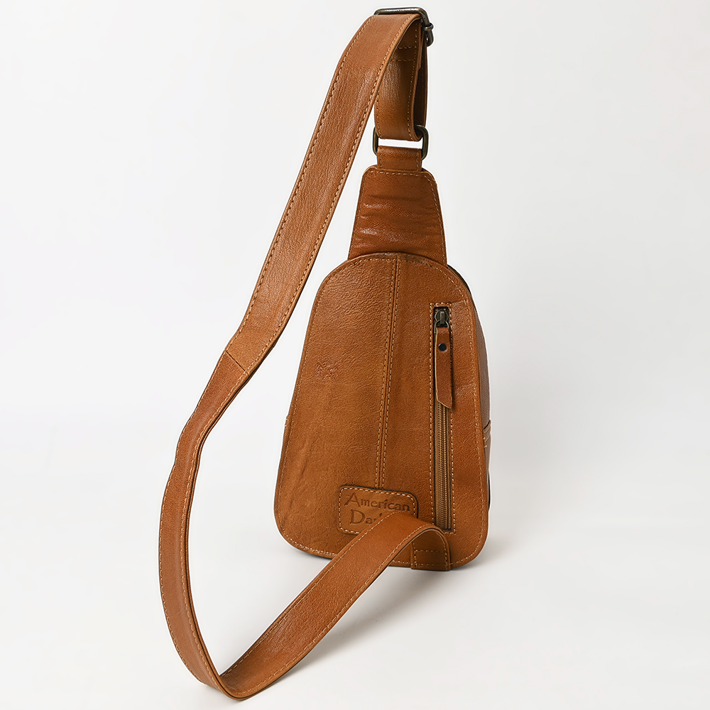 AD American Darling Sling borsa da donna in vera pelle lavorata a mano borsa western - Foto 11 di 48