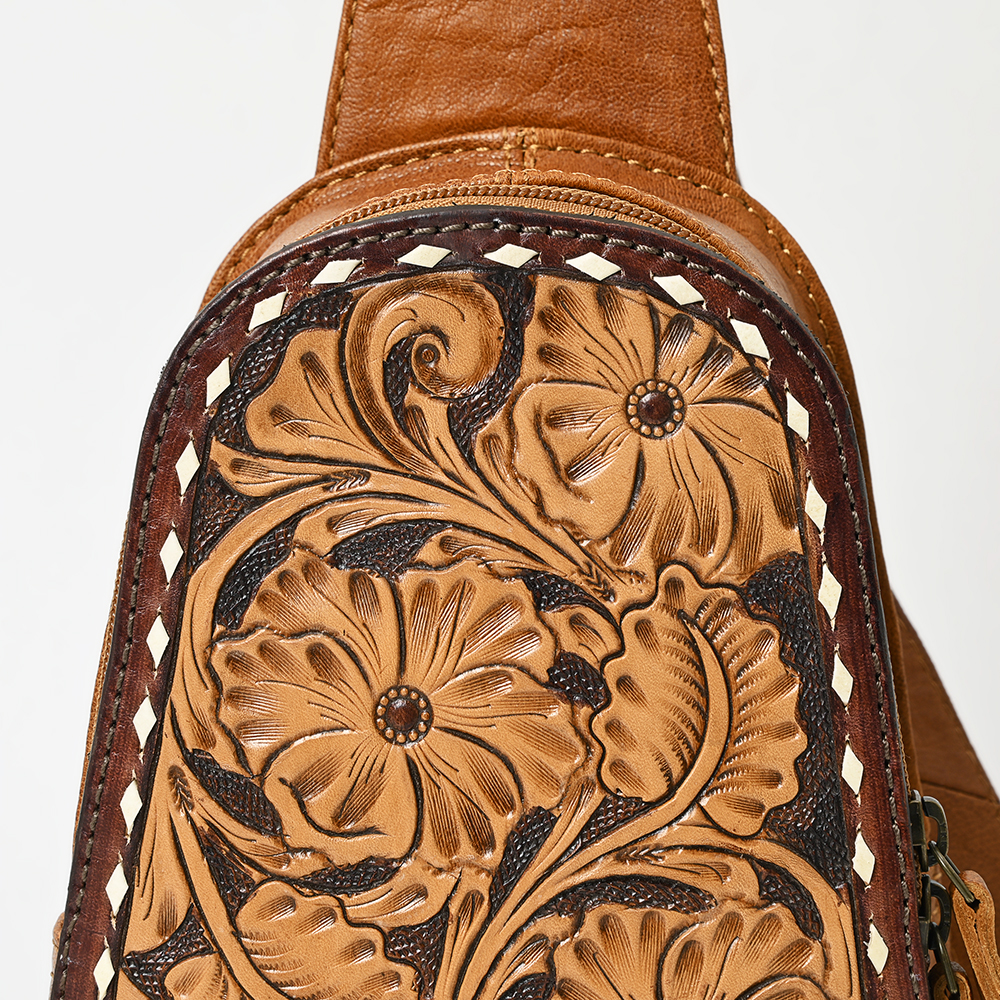 AD American Darling Sling borsa da donna in vera pelle lavorata a mano borsa western - Foto 38 di 48