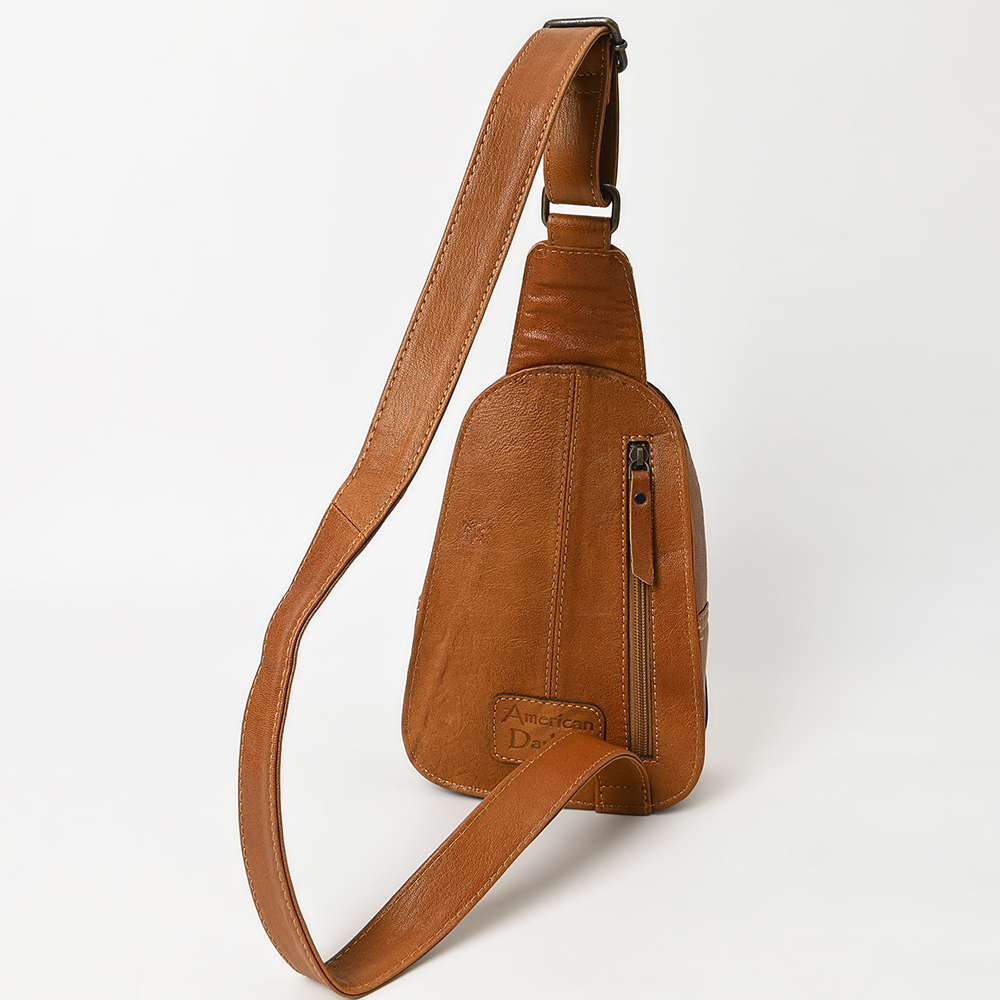 AD American Darling Sling borsa da donna in vera pelle lavorata a mano borsa western - Foto 25 di 48