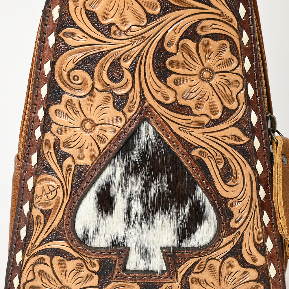 AD American Darling Sling borsa da donna in vera pelle lavorata a mano borsa western - Foto 31 di 48