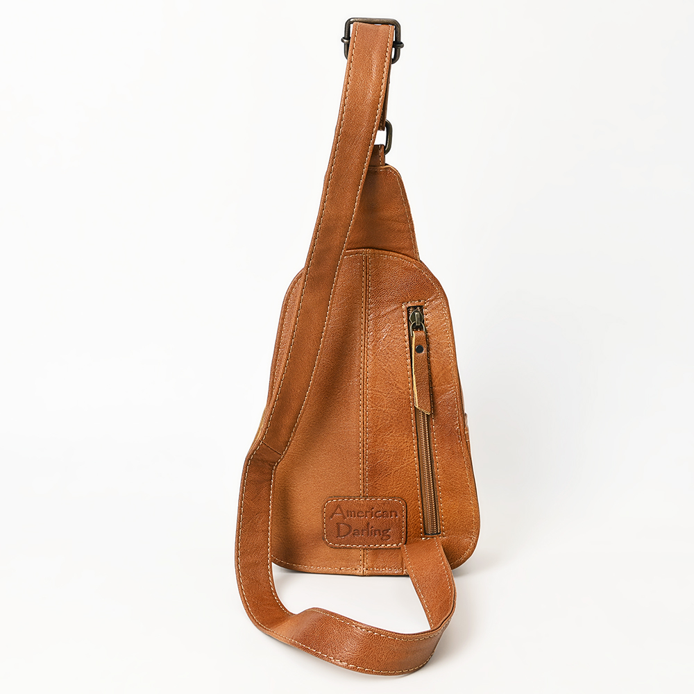 AD American Darling Sling borsa da donna in vera pelle lavorata a mano borsa western - Foto 32 di 48