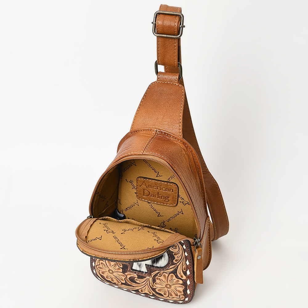 AD American Darling Sling borsa da donna in vera pelle lavorata a mano borsa western - Foto 33 di 48