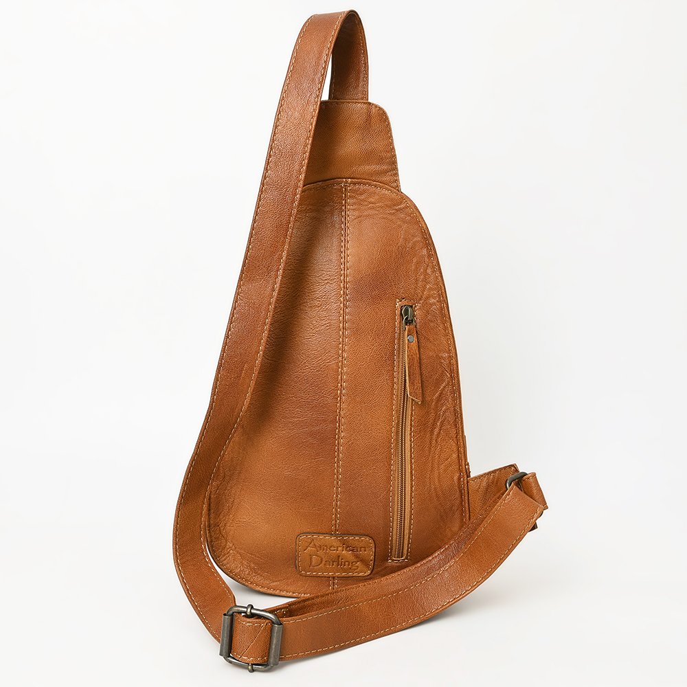 AD American Darling Sling Manta de cuero genuino para mujer - Imagen 95 de 102