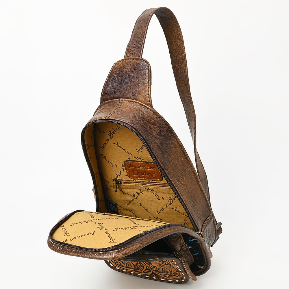 AD American Darling Sling Manta de cuero genuino para mujer - Imagen 80 de 102