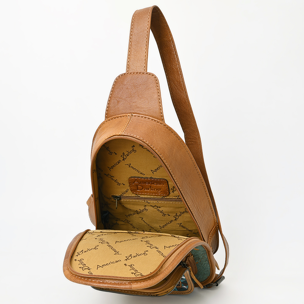 AD American Darling Sling Manta de cuero genuino para mujer - Imagen 48 de 102