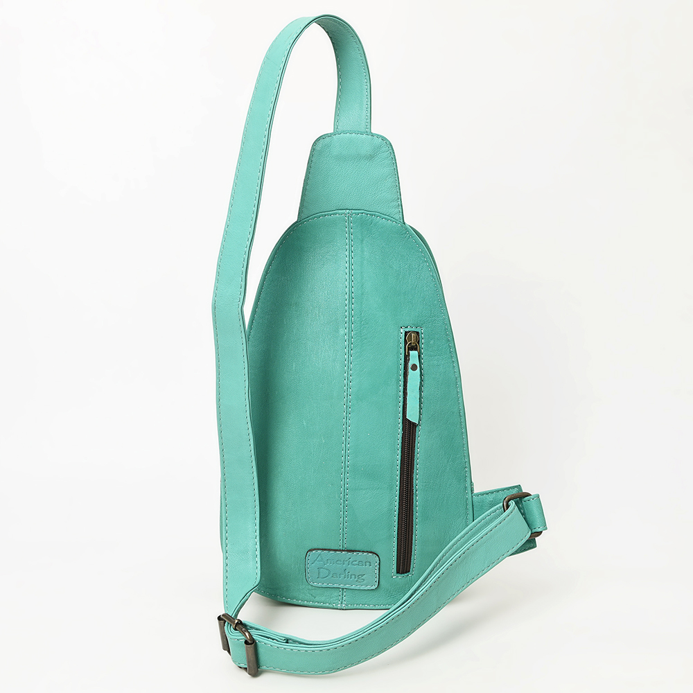 AD American Darling Sling Manta de cuero genuino para mujer - Imagen 63 de 102