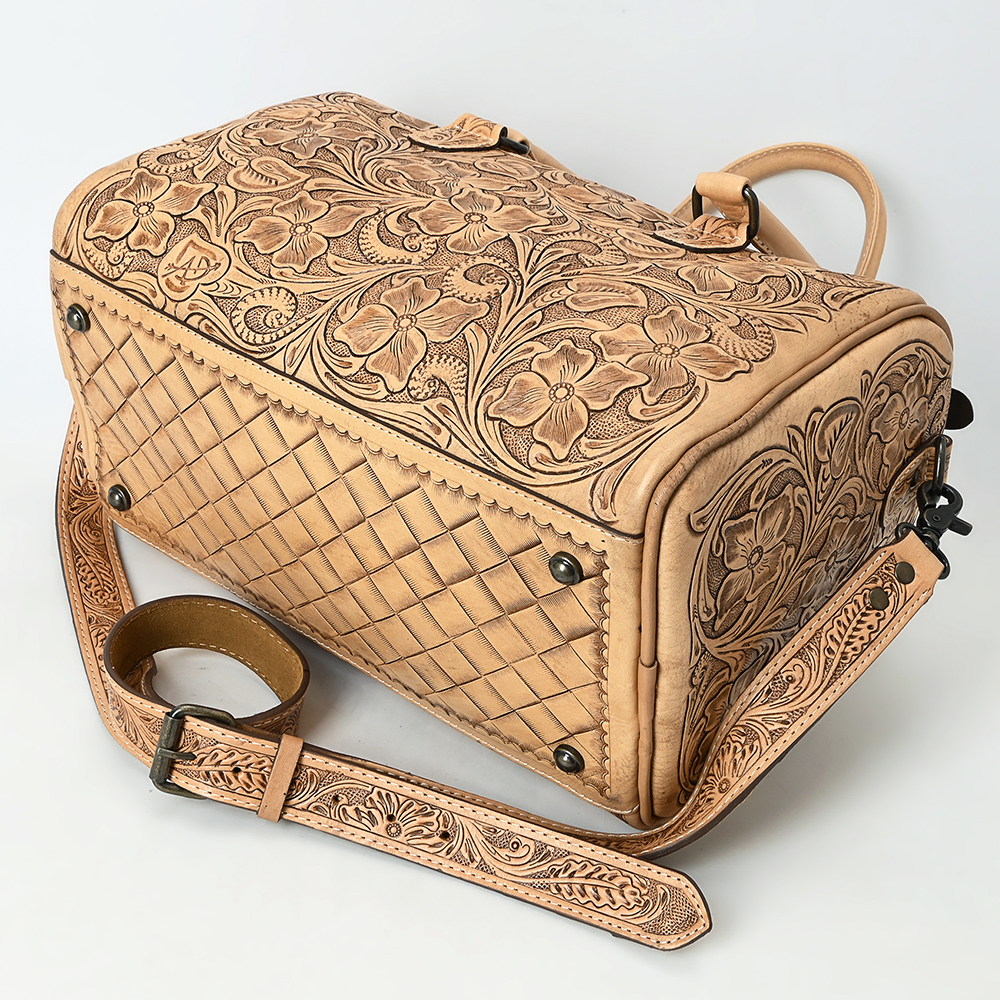 Bolso occidental de mujer AD American Darling de cuero genuino mecanizado a mano - Imagen 26 de 37