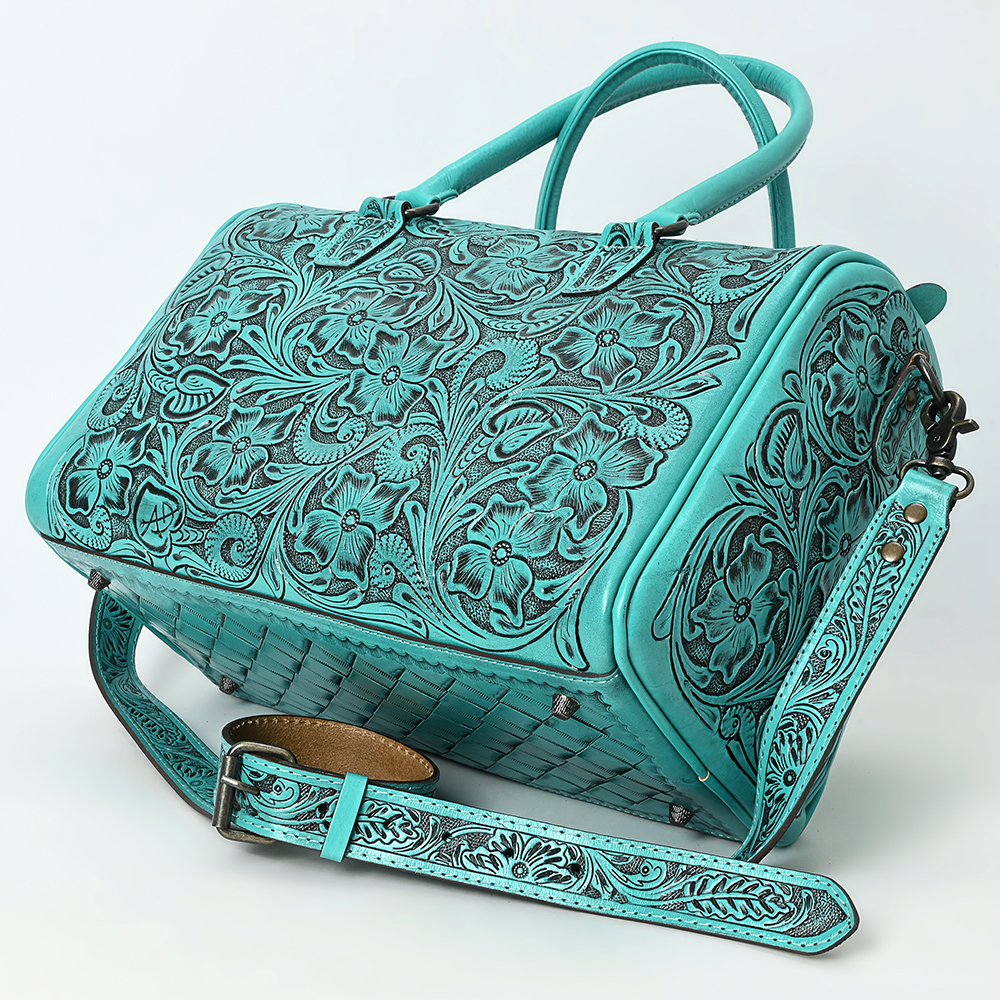 Bolso occidental de mujer AD American Darling de cuero genuino mecanizado a mano - Imagen 34 de 37