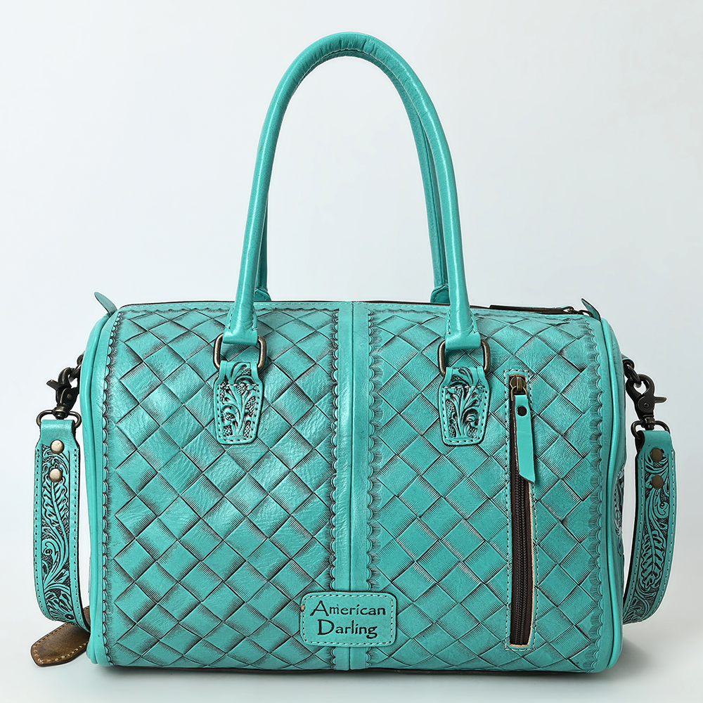 Bolso occidental de mujer AD American Darling de cuero genuino mecanizado a mano - Imagen 35 de 37