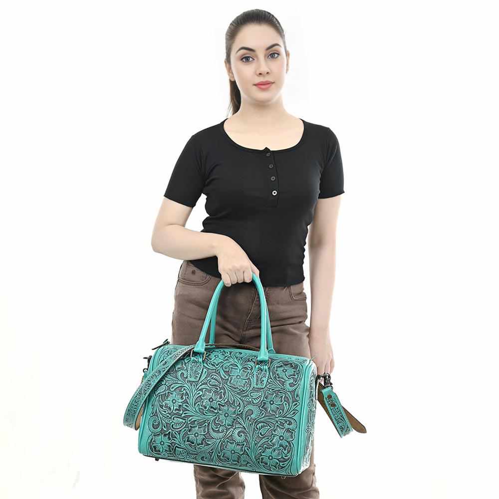 Bolso occidental de mujer AD American Darling de cuero genuino mecanizado a mano - Imagen 37 de 37