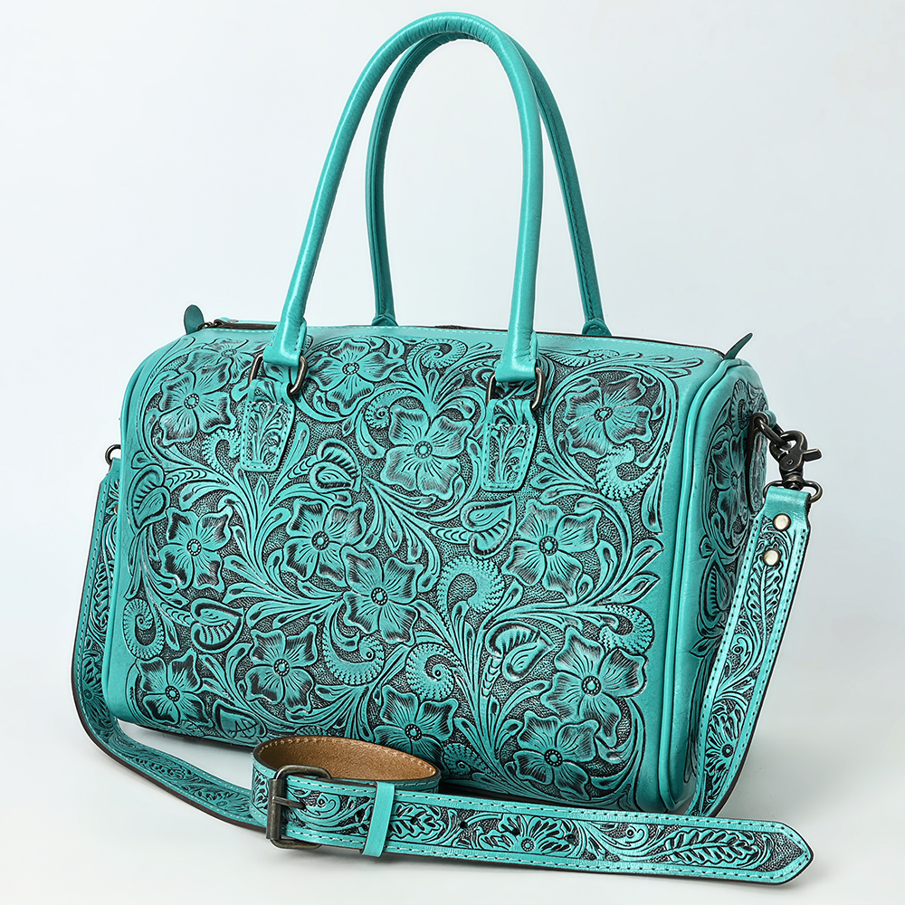 Bolso occidental de mujer AD American Darling de cuero genuino mecanizado a mano - Imagen 30 de 37
