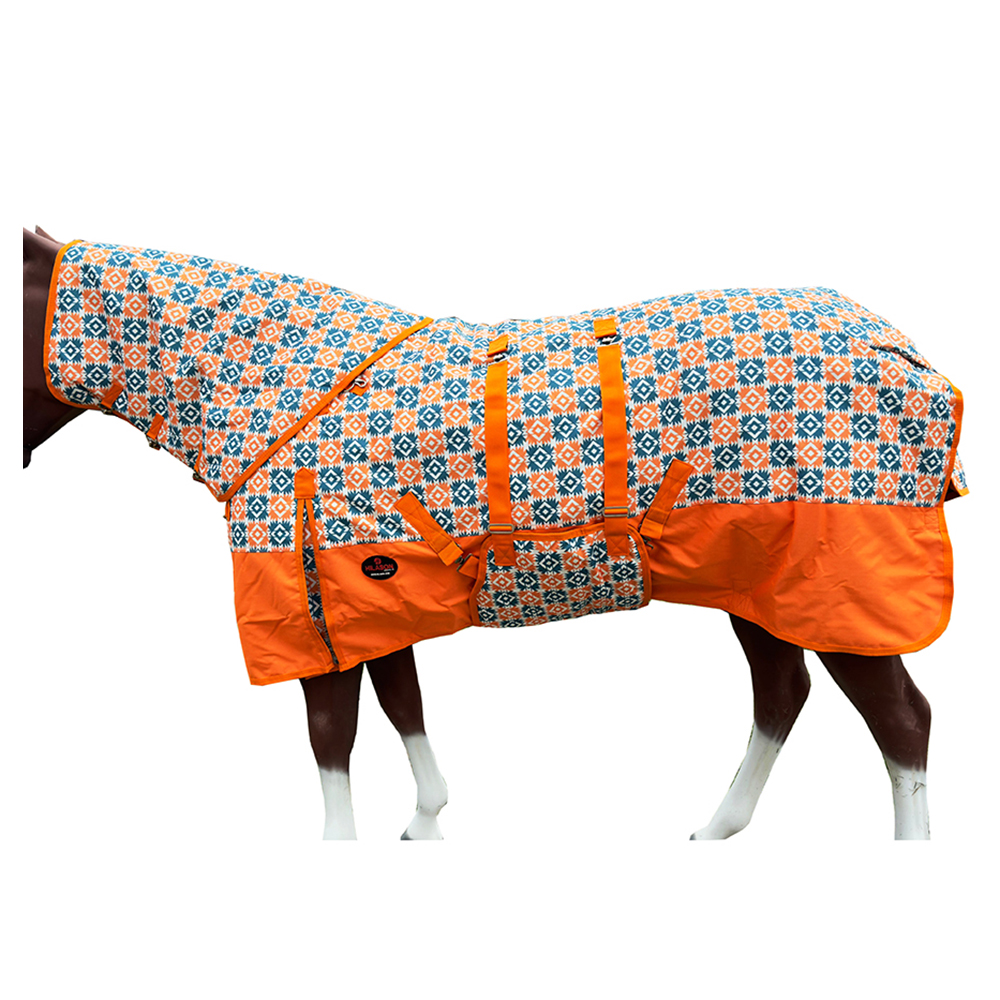 HI Hilason 1200D Impermeabile CavalloTurnout Collo Coperta Pancia Wrap - Foto 17 di 56