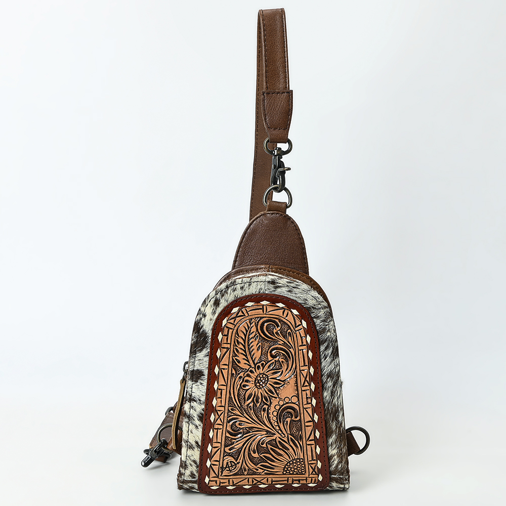 AD American Darling Sling splendidamente imbottito a mano in vera pelle - Foto 8 di 36