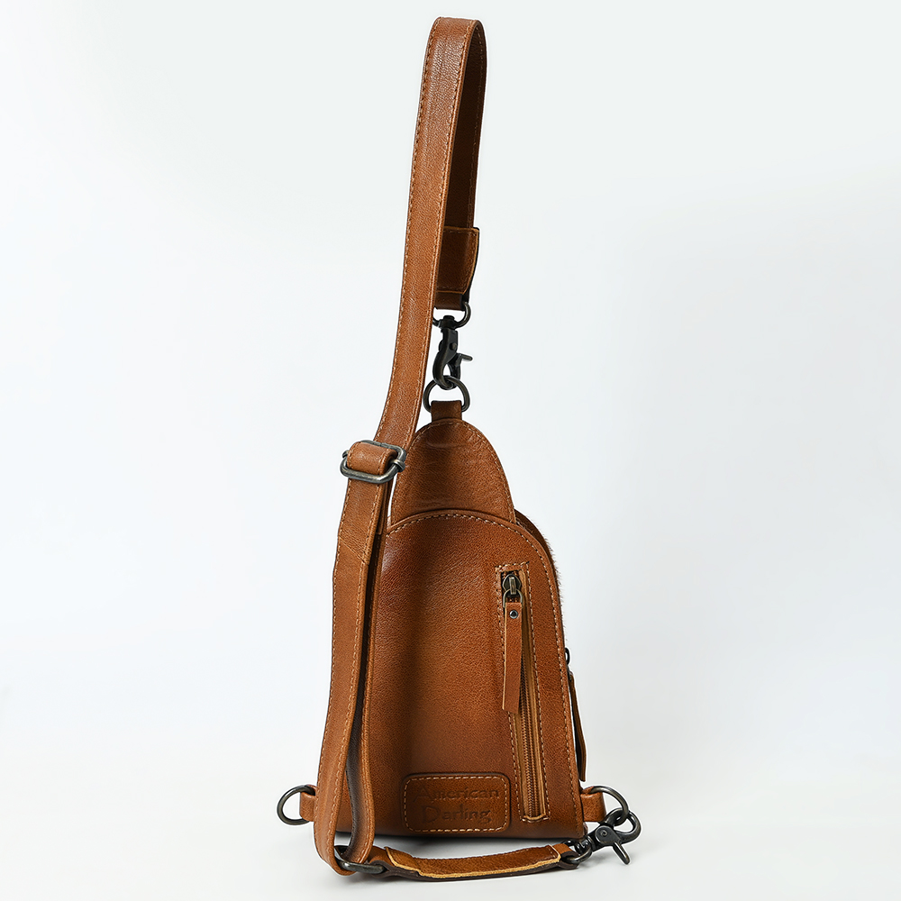 AD American Darling Sling splendidamente imbottito a mano in vera pelle - Foto 29 di 36