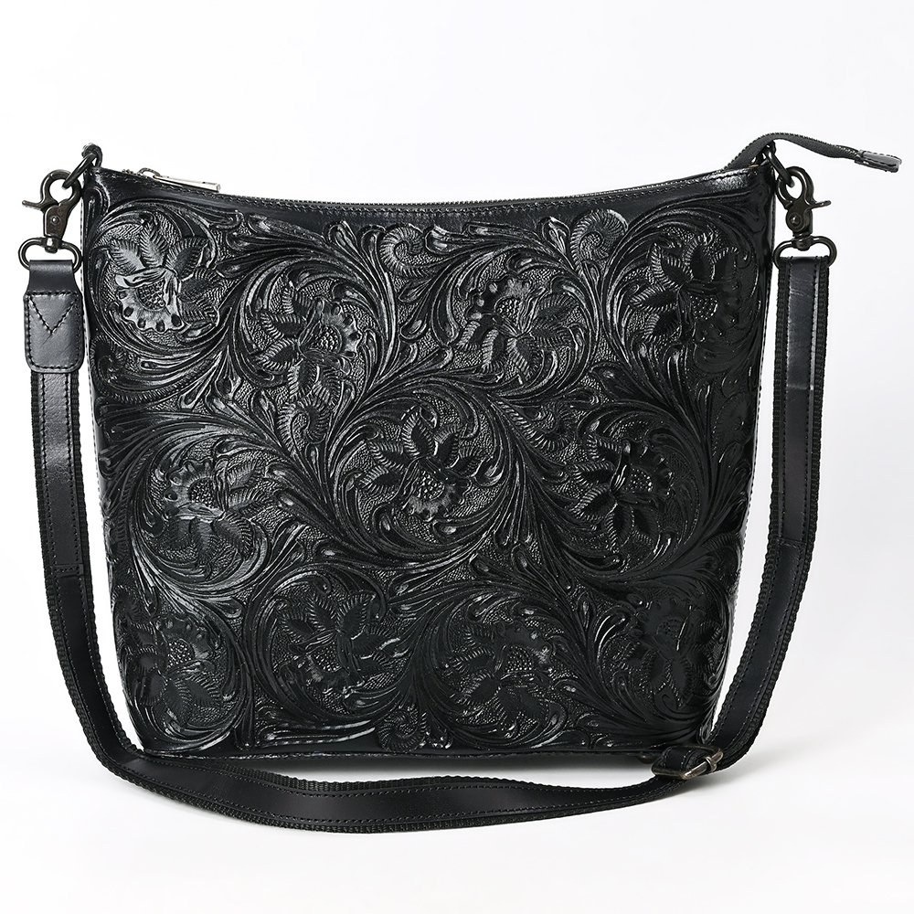 AD American Darling Large Crossbody Hand Tooled Genuine Leather Women Bag - Picture 8 of 21