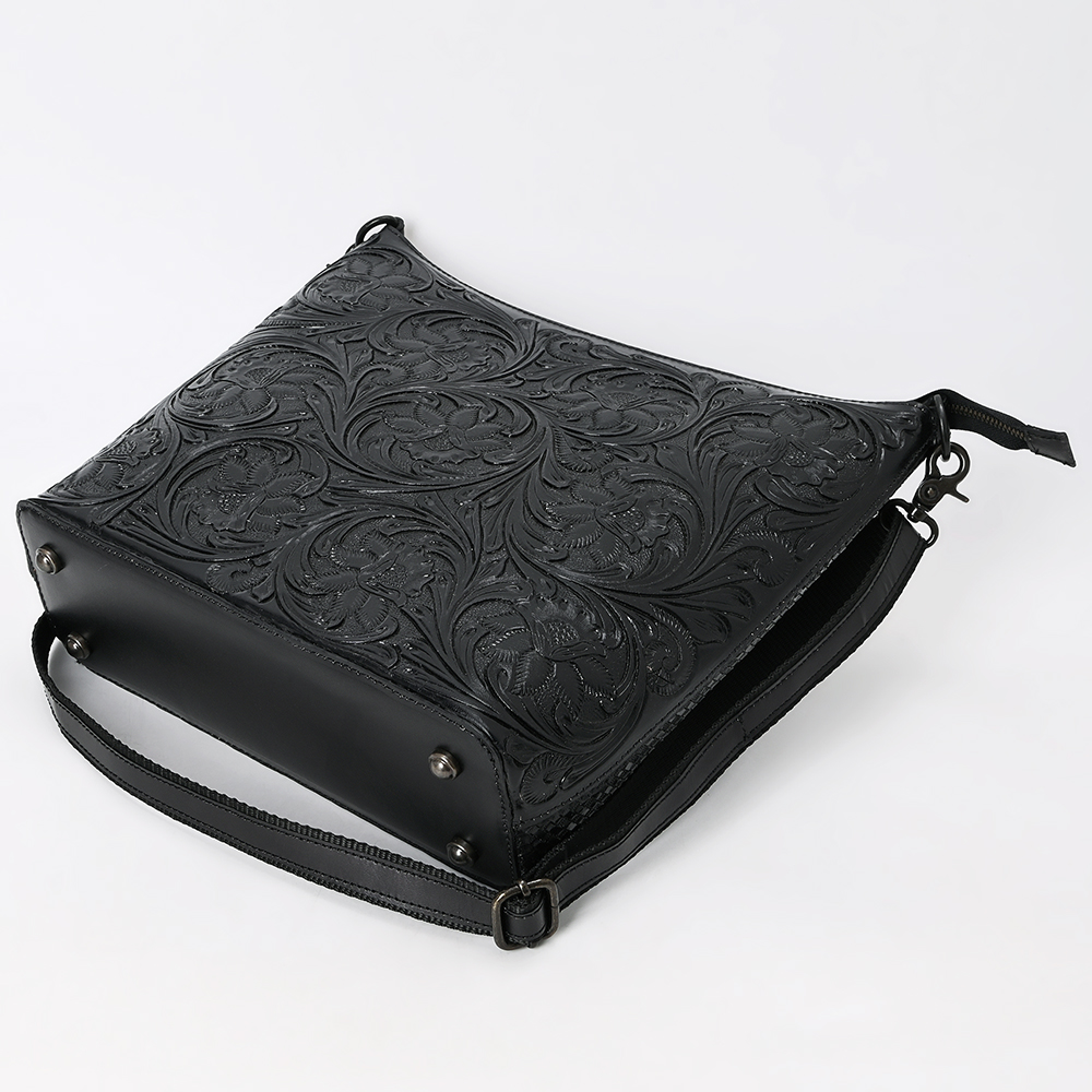 AD American Darling Large Crossbody Hand Tooled Genuine Leather Women Bag - Picture 9 of 21