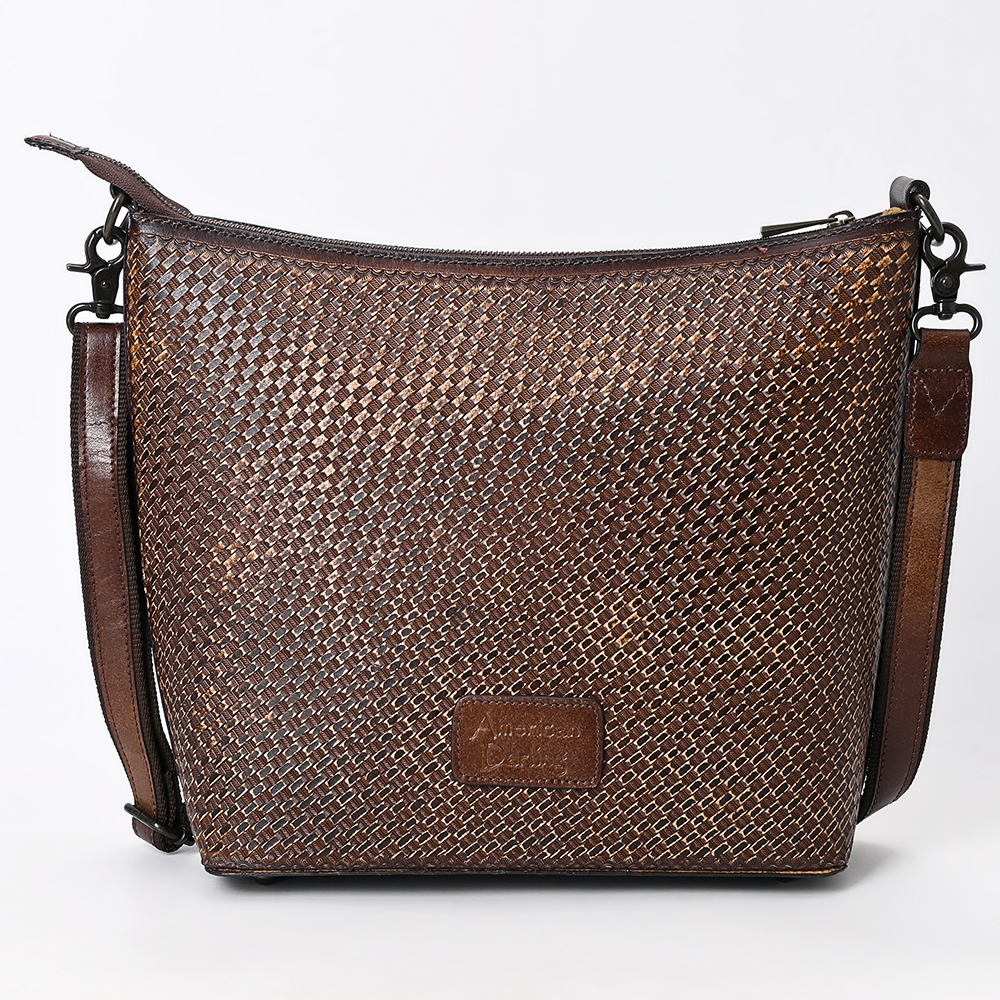 AD American Darling Large Crossbody Hand Tooled Genuine Leather Women Bag - Picture 15 of 21