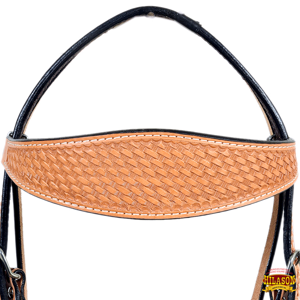 BH HILASON Western Horse Headstall Breast Collar Set Tack Genuine American - Picture 106 of 247