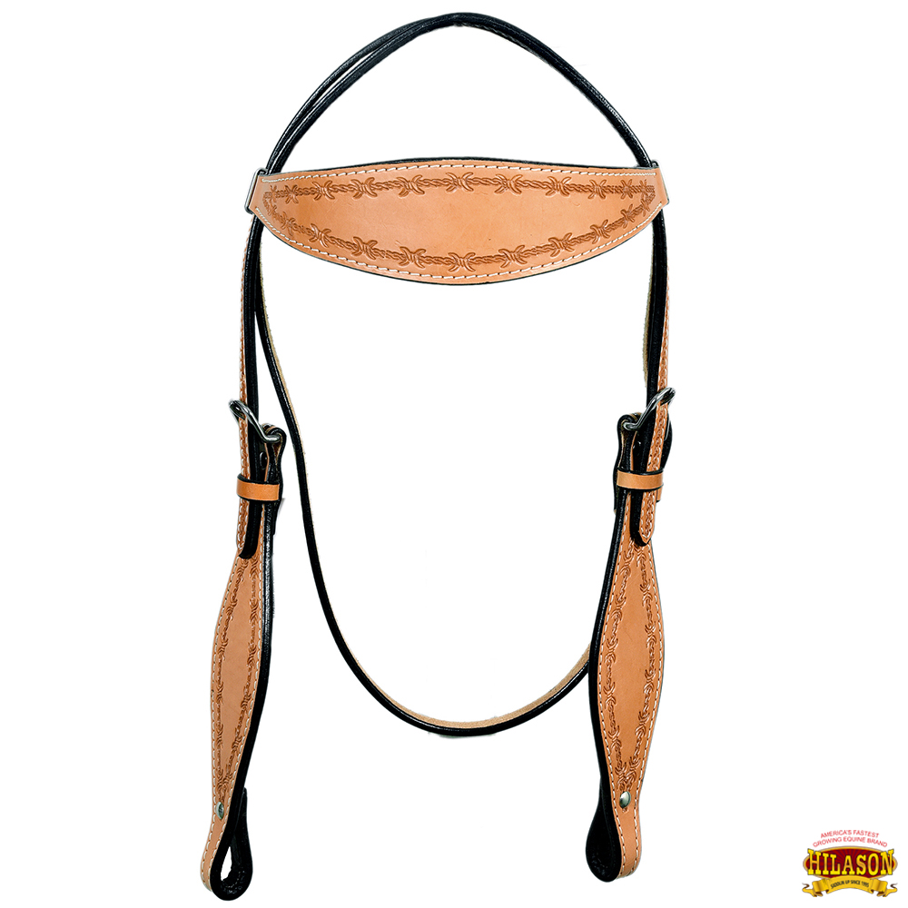 BH HILASON Western Horse Headstall Breast Collar Set Tack Genuine American - Picture 55 of 247