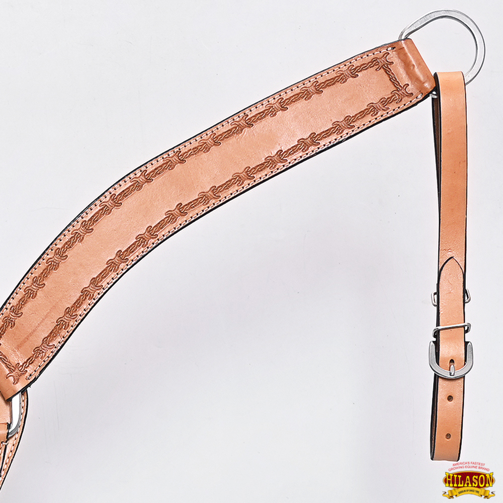 BH HILASON Western Horse Headstall Breast Collar Set Tack Genuine American - Picture 58 of 247