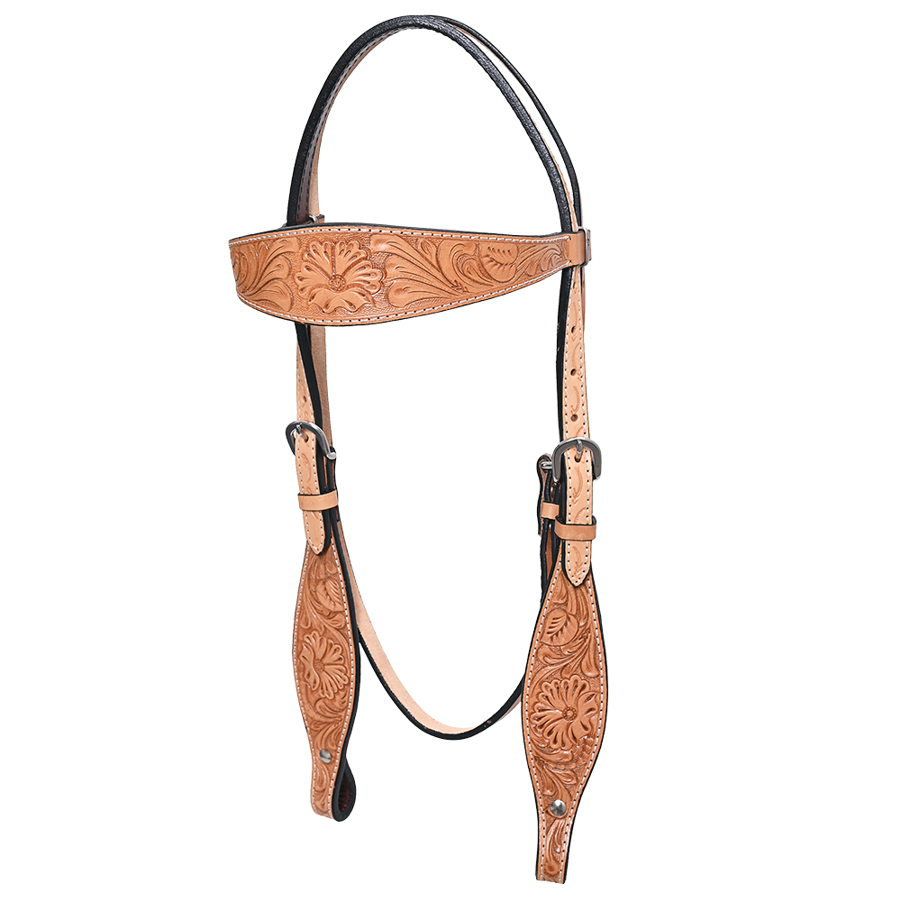 BH HILASON Western Horse Headstall Breast Collar Set Tack Genuine American - Picture 202 of 247
