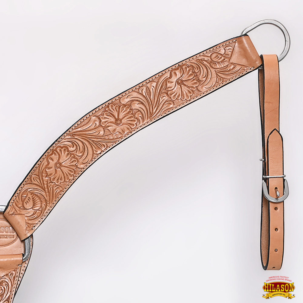 BH HILASON Western Horse Headstall Breast Collar Set Tack Genuine American - Picture 207 of 247