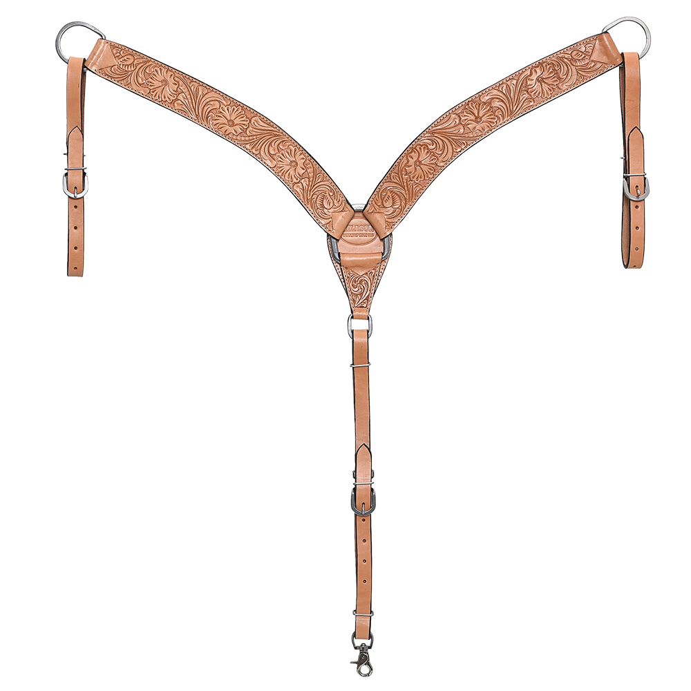 BH HILASON Western Horse Headstall Breast Collar Set Tack Genuine American - Picture 203 of 247